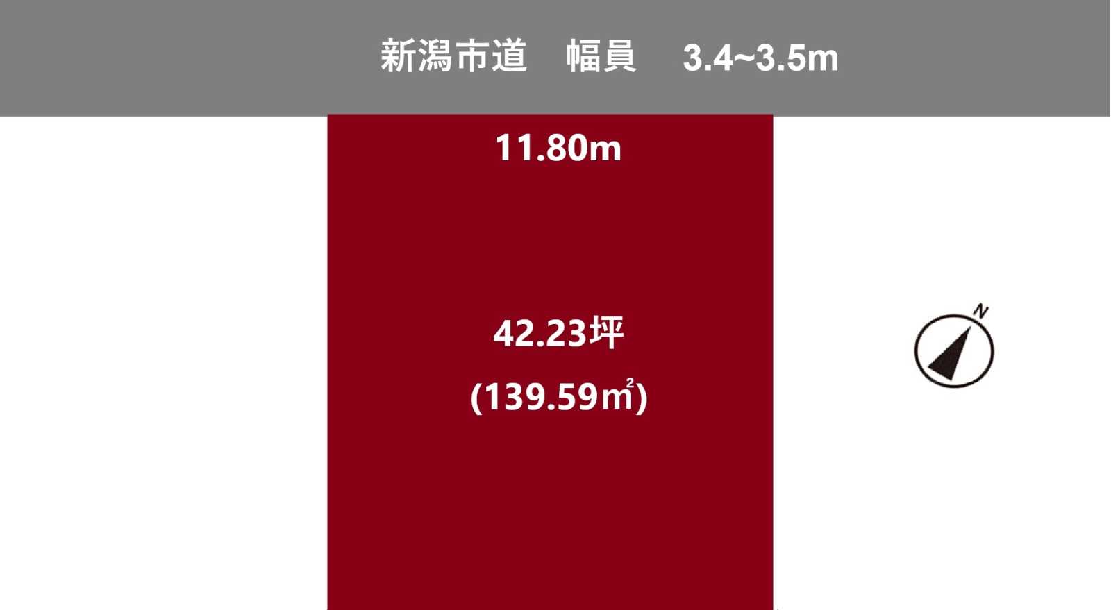 新潟市中央区小張木一丁目 売地② 画像13 新潟市中央区小張木一丁目 売地② 画像13