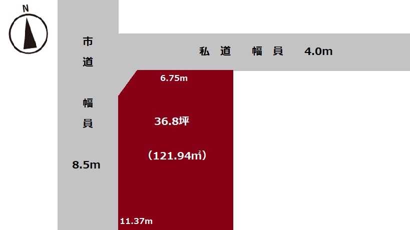 新潟市北区松浜みなと 売地 画像14 新潟市北区松浜みなと 売地 画像14