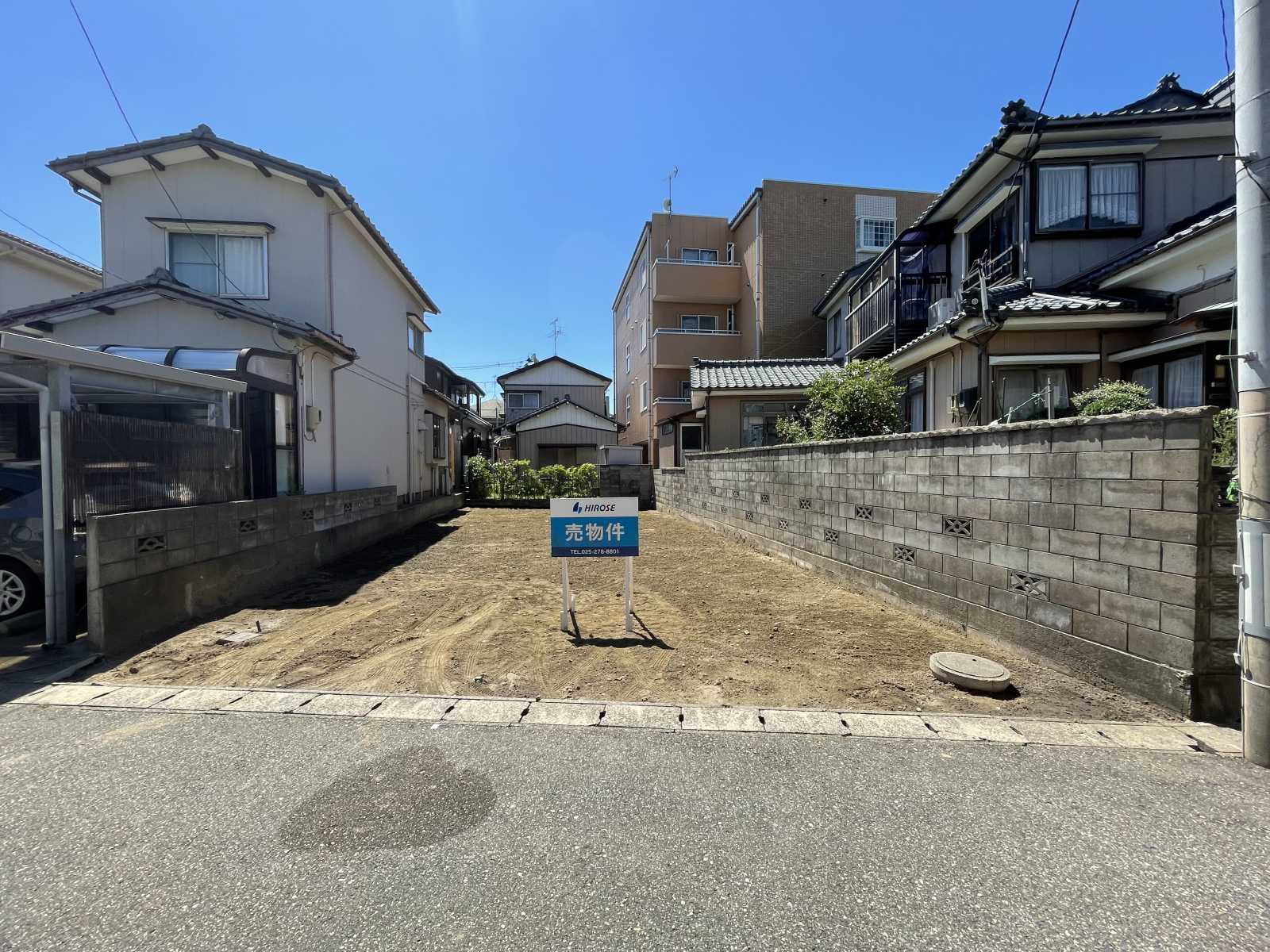 新潟市中央区上所二丁目 売地