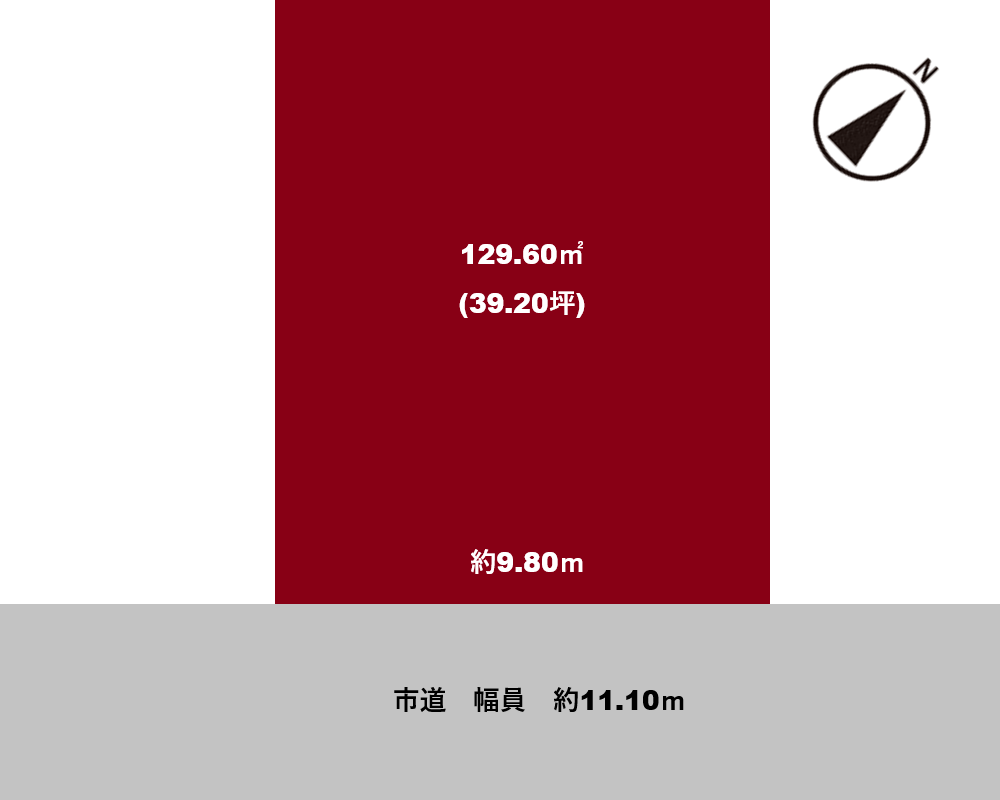新潟市東区東中島四丁目 売地 画像4 新潟市東区東中島四丁目 売地 画像4